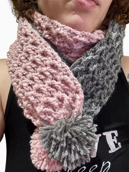 Cable Look Alike Scarf