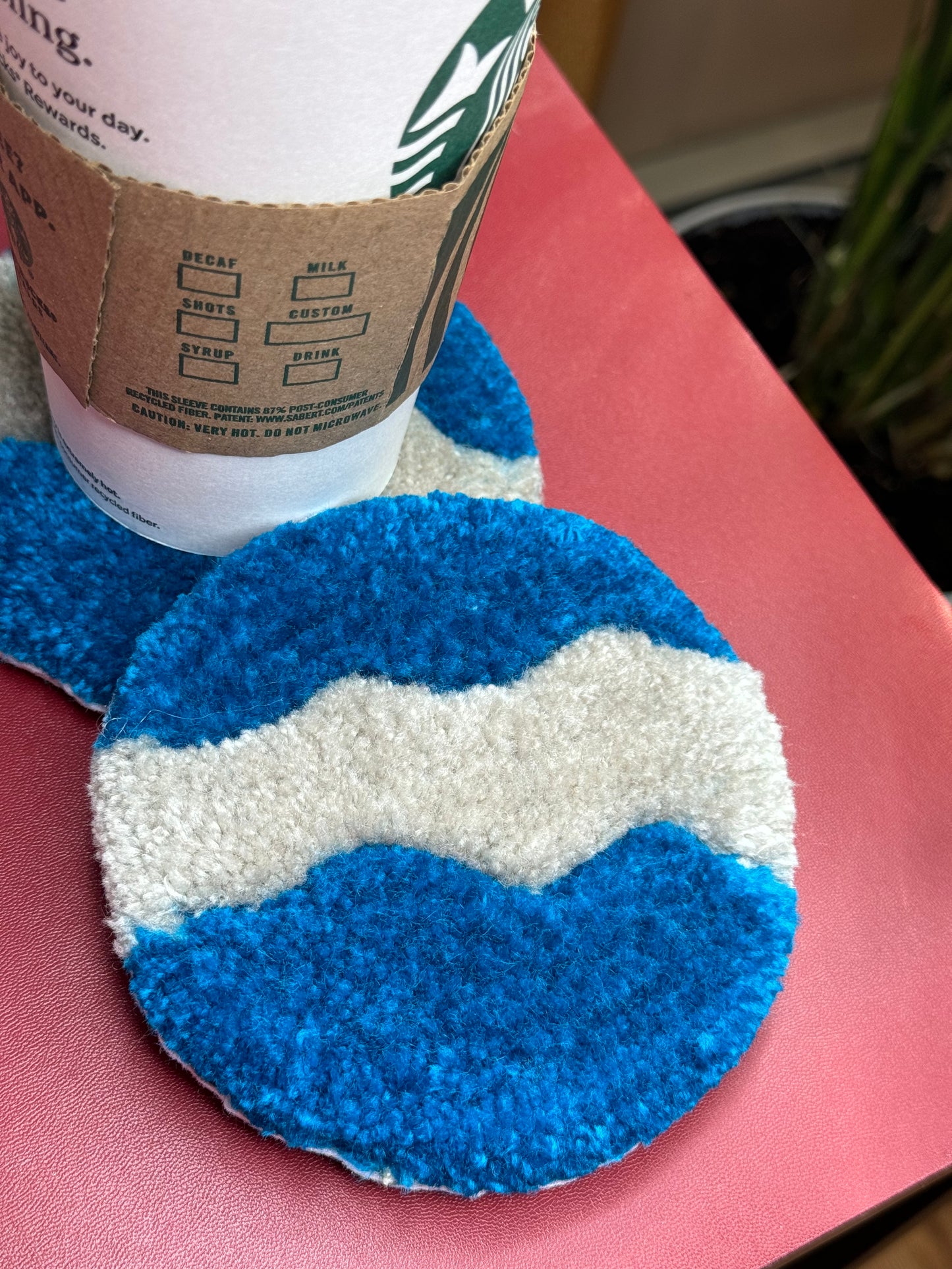 Wave Mug Rug