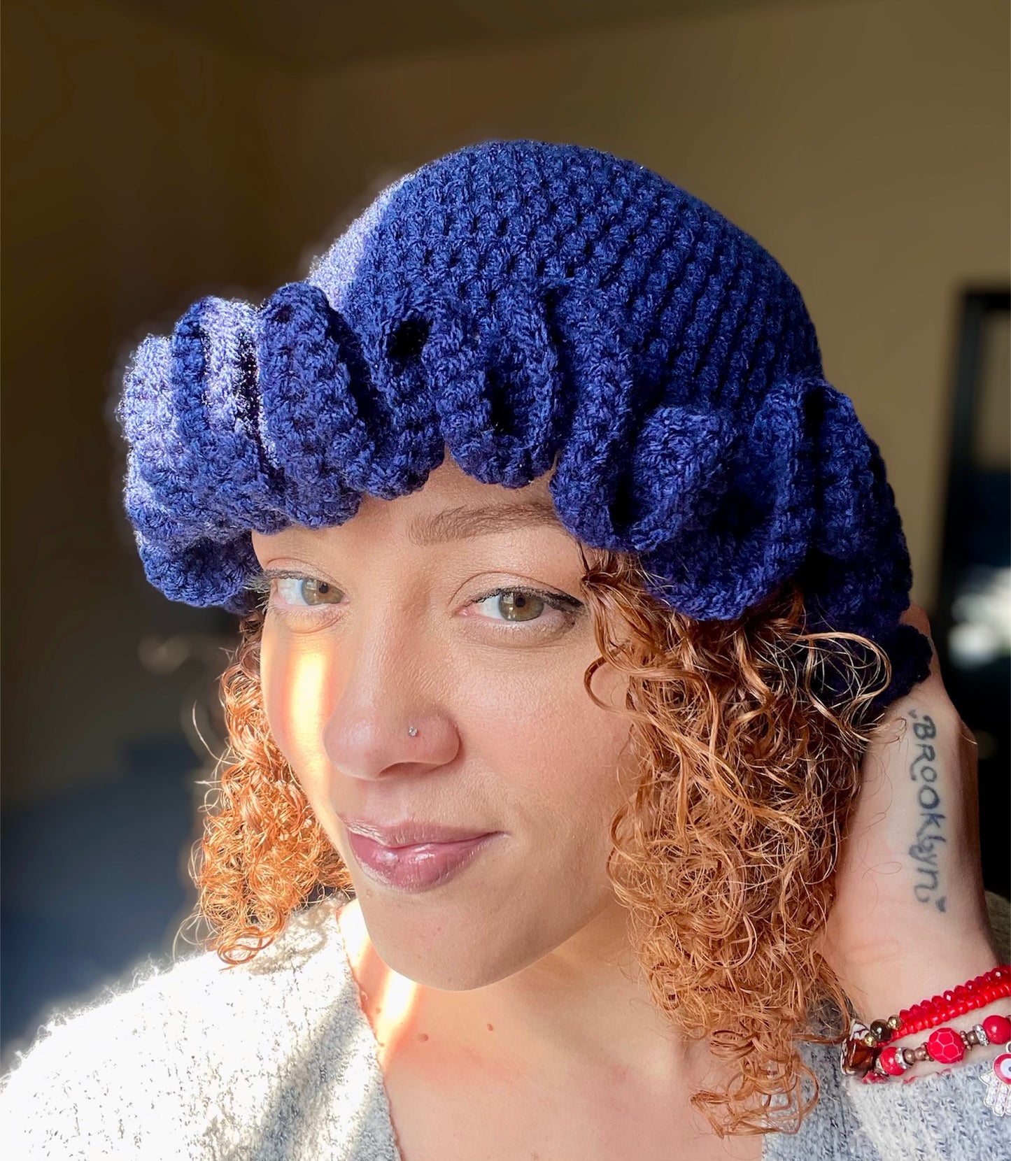 Ruffle Beanie